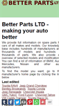 Mobile Screenshot of betterparts.org